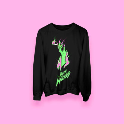 Born WICKED (sudadera negra)