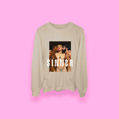 SINNER (sudadera arena)